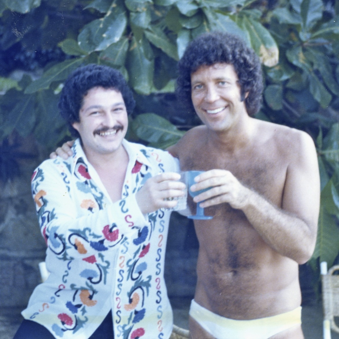 With Tom Jones